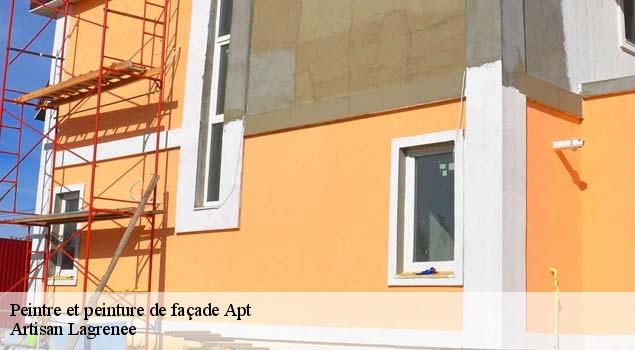 Peintre et peinture de façade  apt-84400 Artisan Lagrenee