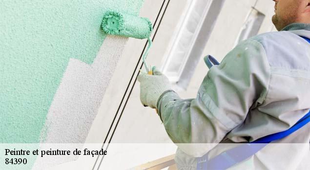 Peintre et peinture de façade  aurel-84390 Artisan Lagrenee