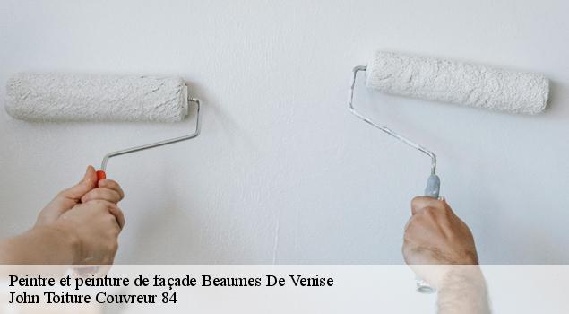 Peintre et peinture de façade  beaumes-de-venise-84190 John Toiture Couvreur 84