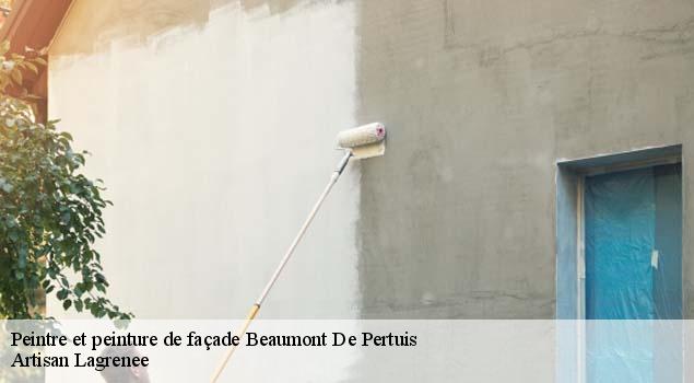 Peintre et peinture de façade  beaumont-de-pertuis-84120 Artisan Lagrenee