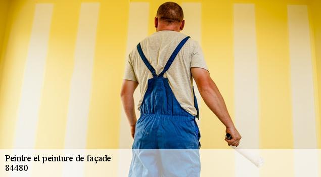 Peintre et peinture de façade  bonnieux-84480 JS Renov Habitat 