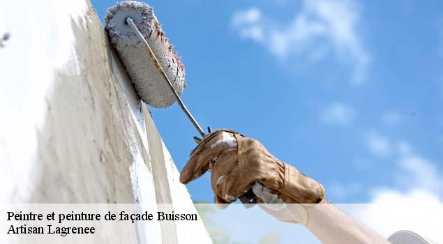 Peintre et peinture de façade  buisson-84110 Artisan Lagrenee