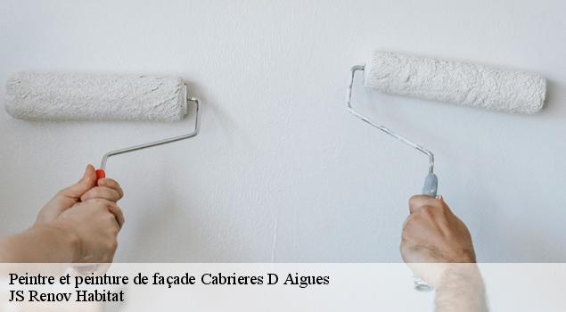 Peintre et peinture de façade cabrieres-d-aigues-84240 JS Renov Habitat