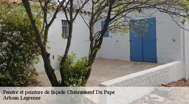 Peintre et peinture de façade  chateauneuf-du-pape-84230 Artisan Lagrenee