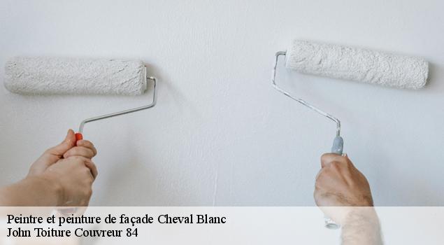 Peintre et peinture de façade  cheval-blanc-84460 John Toiture Couvreur 84