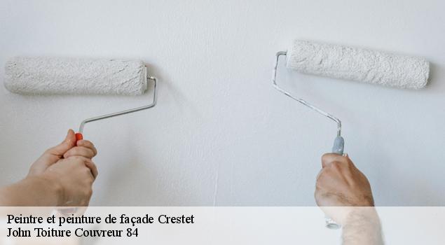 Peintre et peinture de façade  crestet-84110 John Toiture Couvreur 84