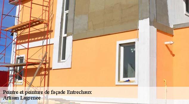 Peintre et peinture de façade  entrechaux-84340 Artisan Lagrenee