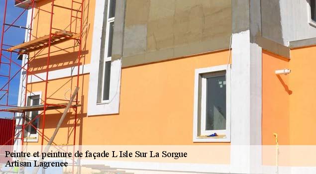 Peintre et peinture de façade  l-isle-sur-la-sorgue-84800 Artisan Lagrenee