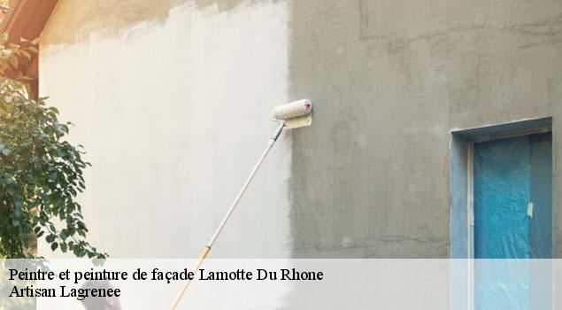Peintre et peinture de façade  lamotte-du-rhone-84840 Artisan Lagrenee