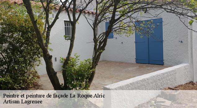 Peintre et peinture de façade  la-roque-alric-84190 Artisan Lagrenee