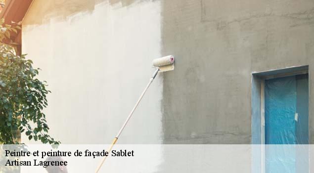 Peintre et peinture de façade  sablet-84110 Artisan Lagrenee