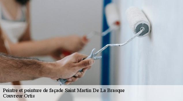 Peintre et peinture de façade  saint-martin-de-la-brasque-84760 Couvreur Ortis