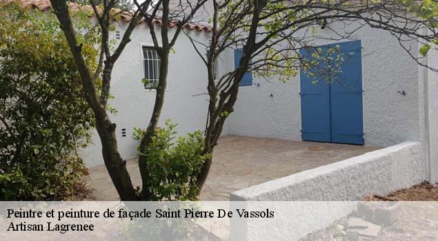 Peintre et peinture de façade  saint-pierre-de-vassols-84330 Artisan Lagrenee