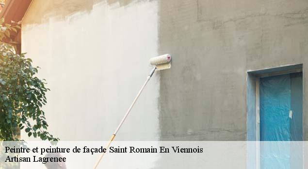 Peintre et peinture de façade  saint-romain-en-viennois-84110 Artisan Lagrenee