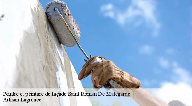 Peintre et peinture de façade  saint-roman-de-malegarde-84290 Artisan Lagrenee