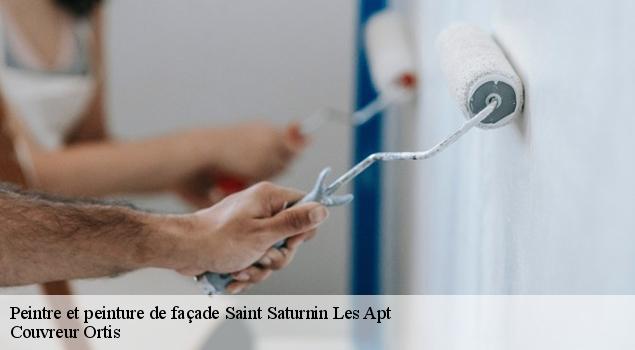 Peintre et peinture de façade  saint-saturnin-les-apt-84490 Couvreur Ortis