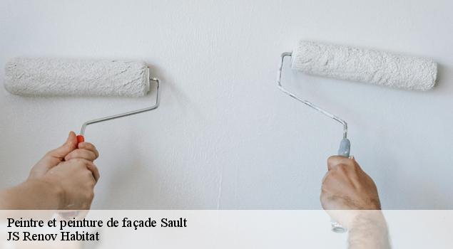 Peintre et peinture de façade  sault-84390 JS Renov Habitat 