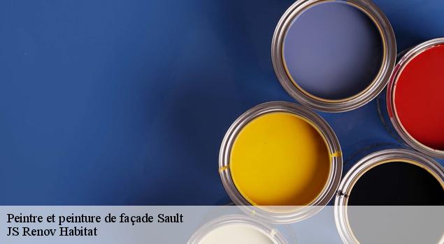 Peintre et peinture de façade  sault-84390 JS Renov Habitat 
