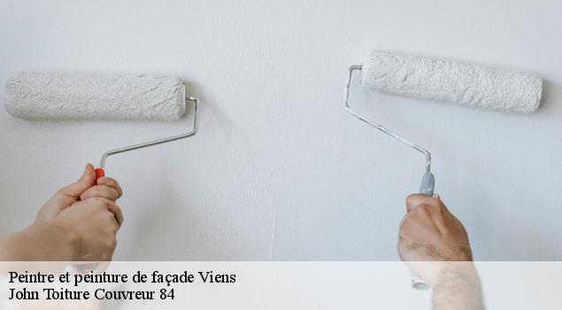 Peintre et peinture de façade  viens-84750 John Toiture Couvreur 84