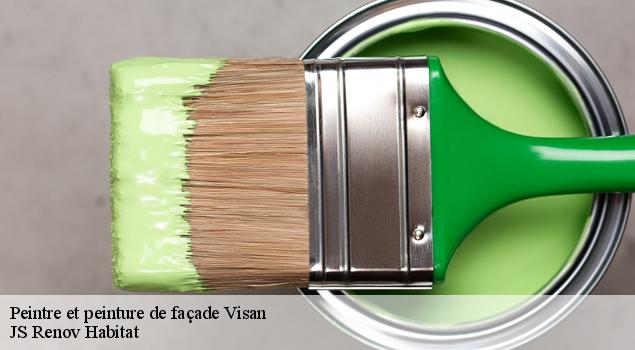 Peintre et peinture de façade  visan-84820 JS Renov Habitat 