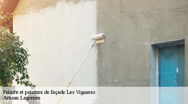 Peintre et peinture de façade  les-vigneres-84300 Artisan Lagrenee