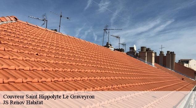 Couvreur  saint-hippolyte-le-graveyron-84330 JS Renov Habitat 