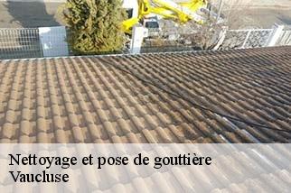 Nettoyage et pose de gouttière Vaucluse