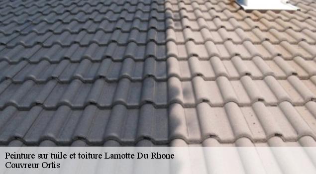 Peinture sur tuile et toiture  lamotte-du-rhone-84840 Couverture Lagrenee