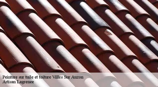 Peinture sur tuile et toiture  villes-sur-auzon-84570 Artisan Lagrenee