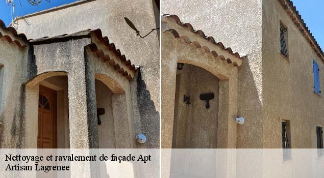 Nettoyage et ravalement de façade  apt-84400 Couverture Lagrenee