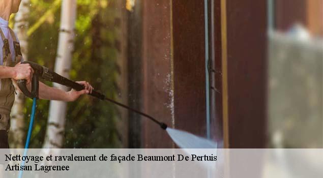 Nettoyage et ravalement de façade  beaumont-de-pertuis-84120 Artisan Lagrenee