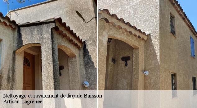 Nettoyage et ravalement de façade  buisson-84110 Artisan Lagrenee