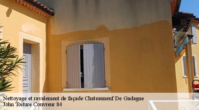 Nettoyage et ravalement de façade  chateauneuf-de-gadagne-84470 John Toiture Couvreur 84