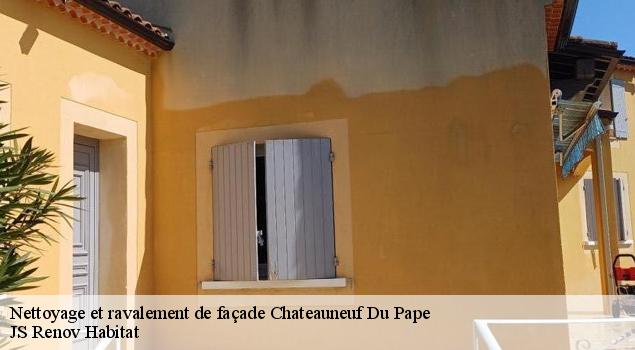 Nettoyage et ravalement de façade  chateauneuf-du-pape-84230 JS Renov Habitat 