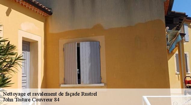 Nettoyage et ravalement de façade  rustrel-84400 John Toiture Couvreur 84