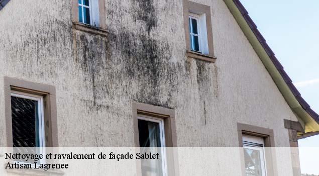 Nettoyage et ravalement de façade  sablet-84110 Artisan Lagrenee