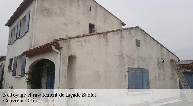 Nettoyage et ravalement de façade  sablet-84110 Couverture Lagrenee