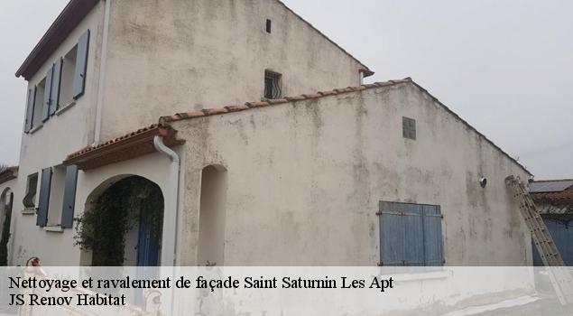 Nettoyage et ravalement de façade  saint-saturnin-les-apt-84490 JS Renov Habitat 