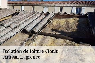Isolation de toiture  goult-84220 Artisan Lagrenee