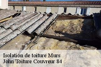 Isolation de toiture  murs-84220 John Toiture Couvreur 84