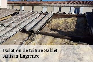 Isolation de toiture  sablet-84110 Couverture Lagrenee