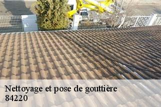 Nettoyage et pose de gouttière  goult-84220 JS Renov Habitat 