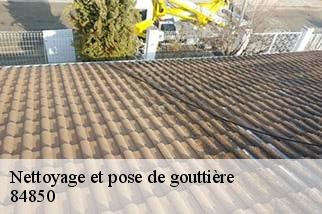 Nettoyage et pose de gouttière  travaillan-84850 Artisan Lagrenee