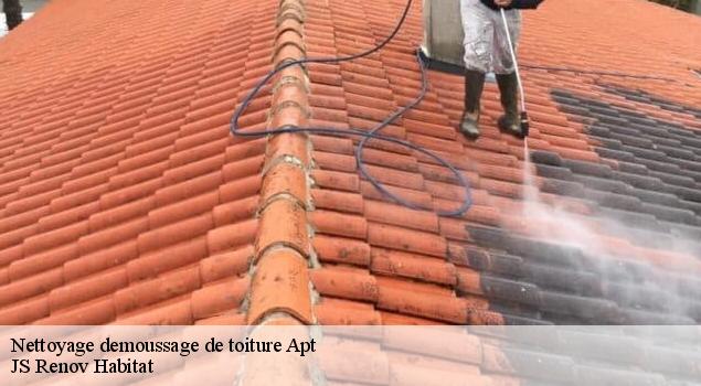 Nettoyage demoussage de toiture  apt-84400 JS Renov Habitat 