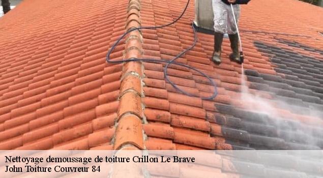 Nettoyage demoussage de toiture  crillon-le-brave-84410 John Toiture Couvreur 84