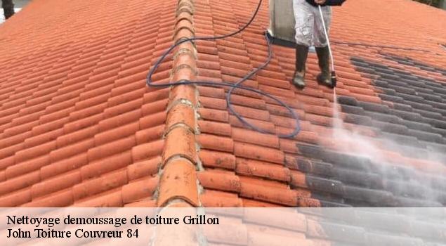Nettoyage demoussage de toiture  grillon-84600 John Toiture Couvreur 84
