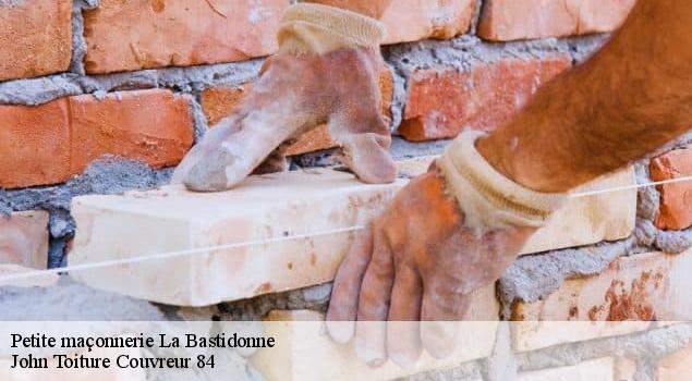 Petite maçonnerie  la-bastidonne-84120 John Toiture Couvreur 84