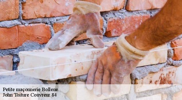 Petite maçonnerie  bollene-84500 John Toiture Couvreur 84
