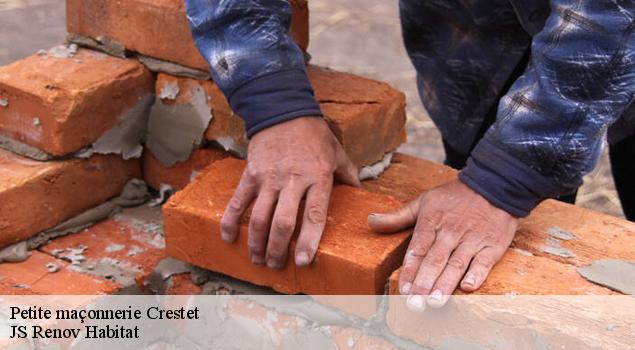 Petite maçonnerie crestet-84110 JS Renov Habitat