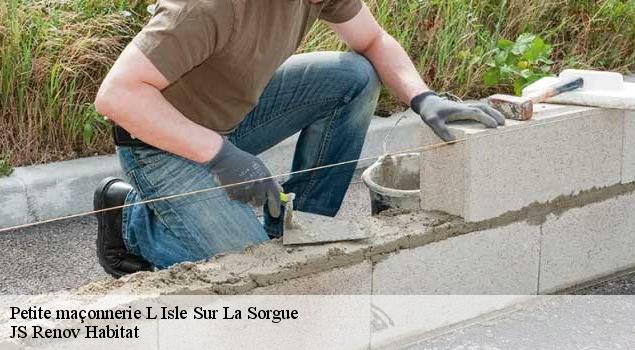 Petite maçonnerie  l-isle-sur-la-sorgue-84800 JS Renov Habitat 